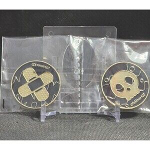 Pokemon TCG Metal Status Counter Coins Poison & Bandage Sealed